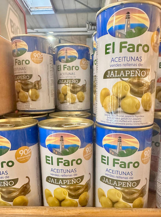 El Faro-Oliven gefüllt mit Jalapeno 350g