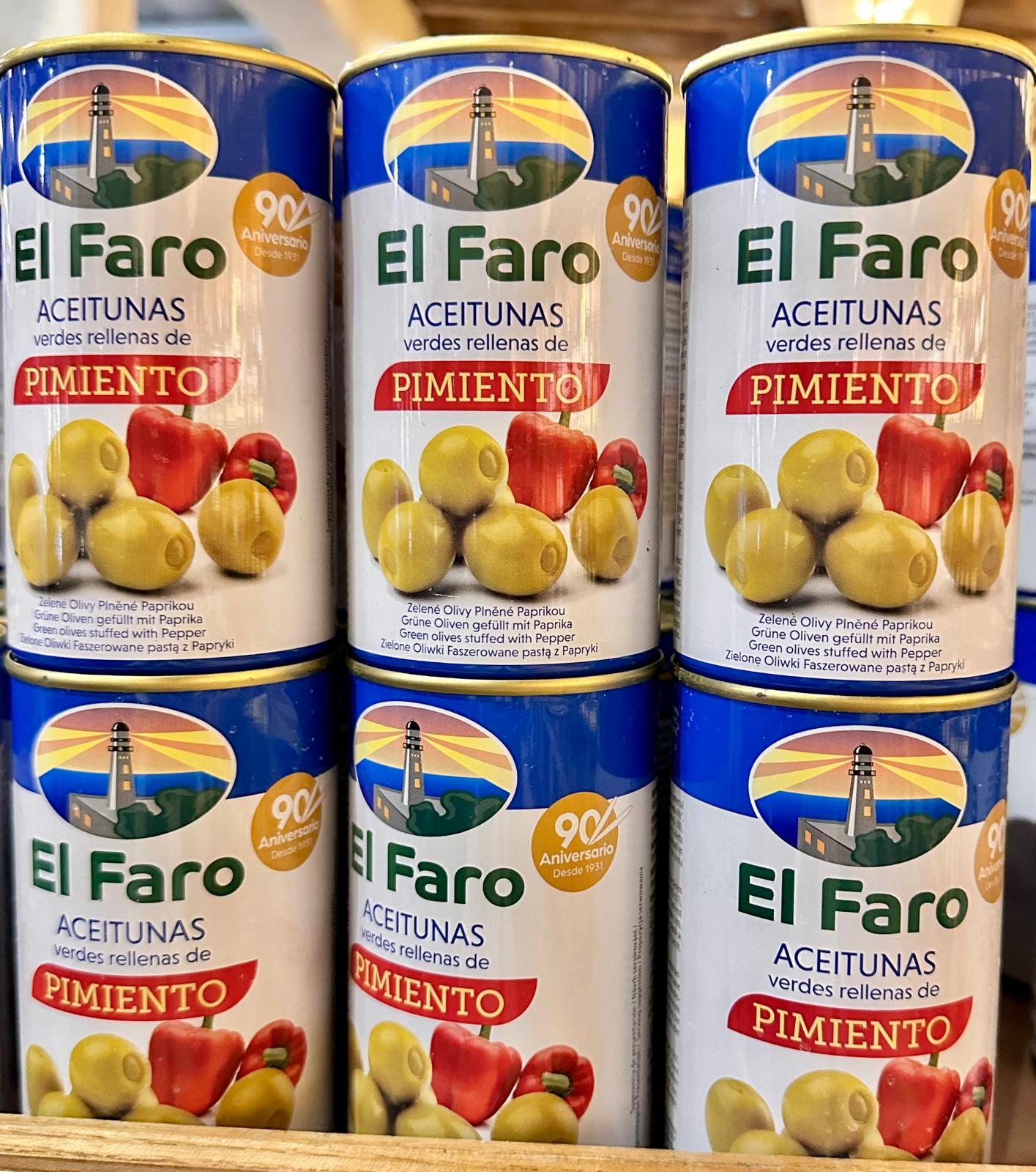 El Faro-Oliven gefüllt mit Paprika 350g