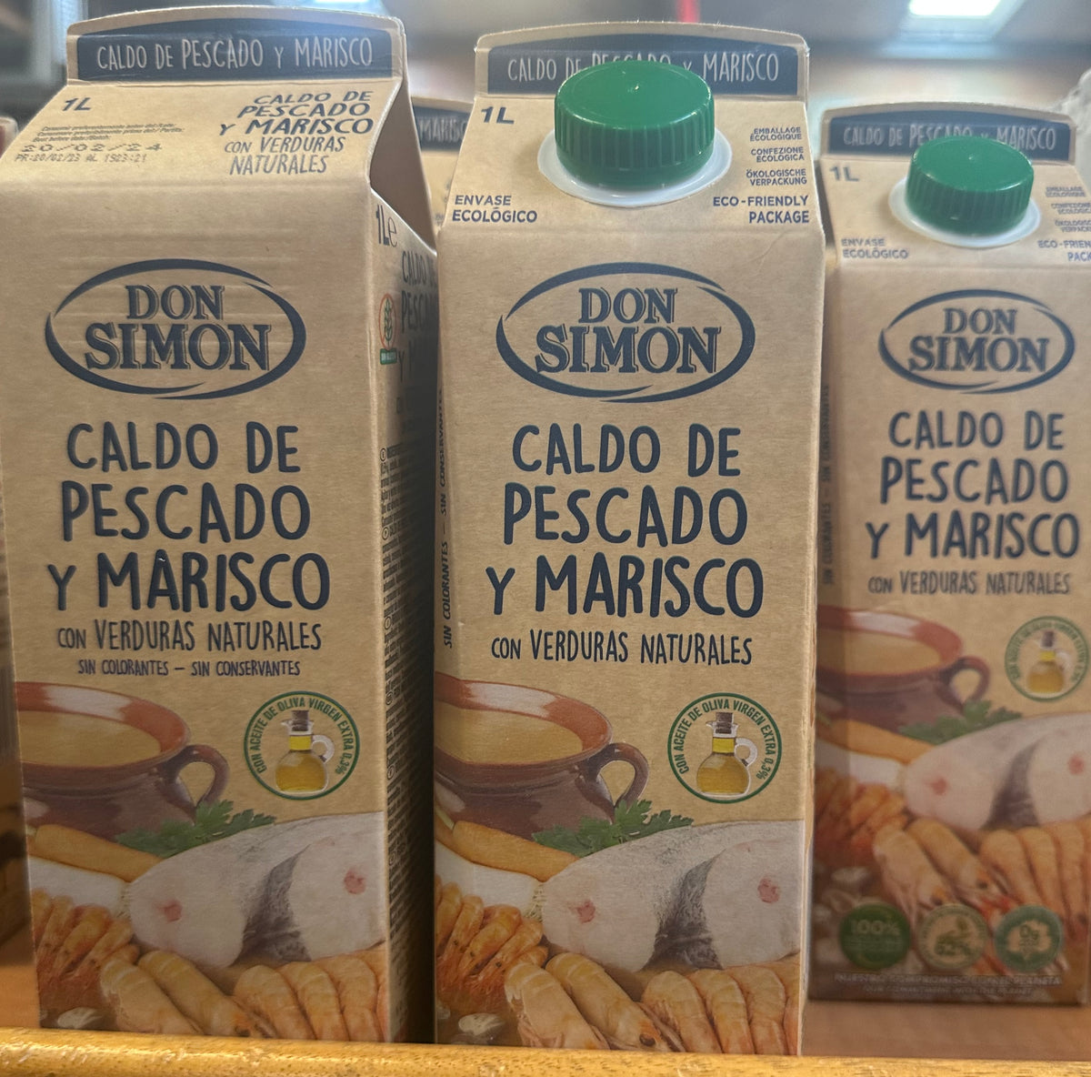 Don Simón Caldo de Pescado y Marisco Fisch- und Meeresfrüchtebrühe 1 Liter