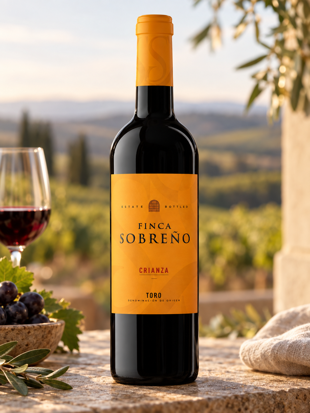 Finca Sobreno Crianza Tempranillo Red Wine, 2021 0.75l 14.5% Alc.