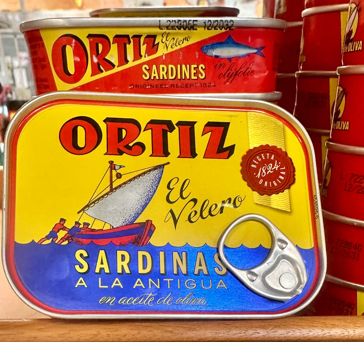 ortiz sardinen in dose in olivenöl