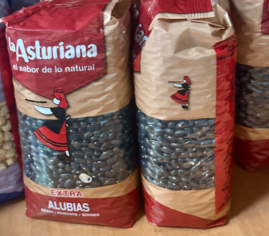 Frijoles negros La Asturiana, secos (1 kg) 